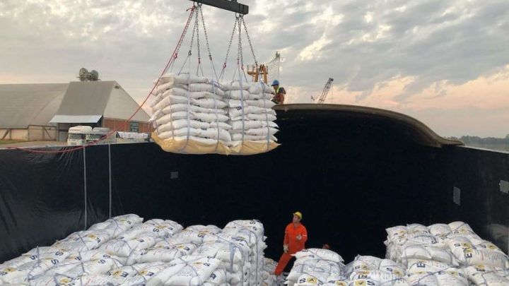 Envían 30 mil toneladas de arroz al mercado de Irak